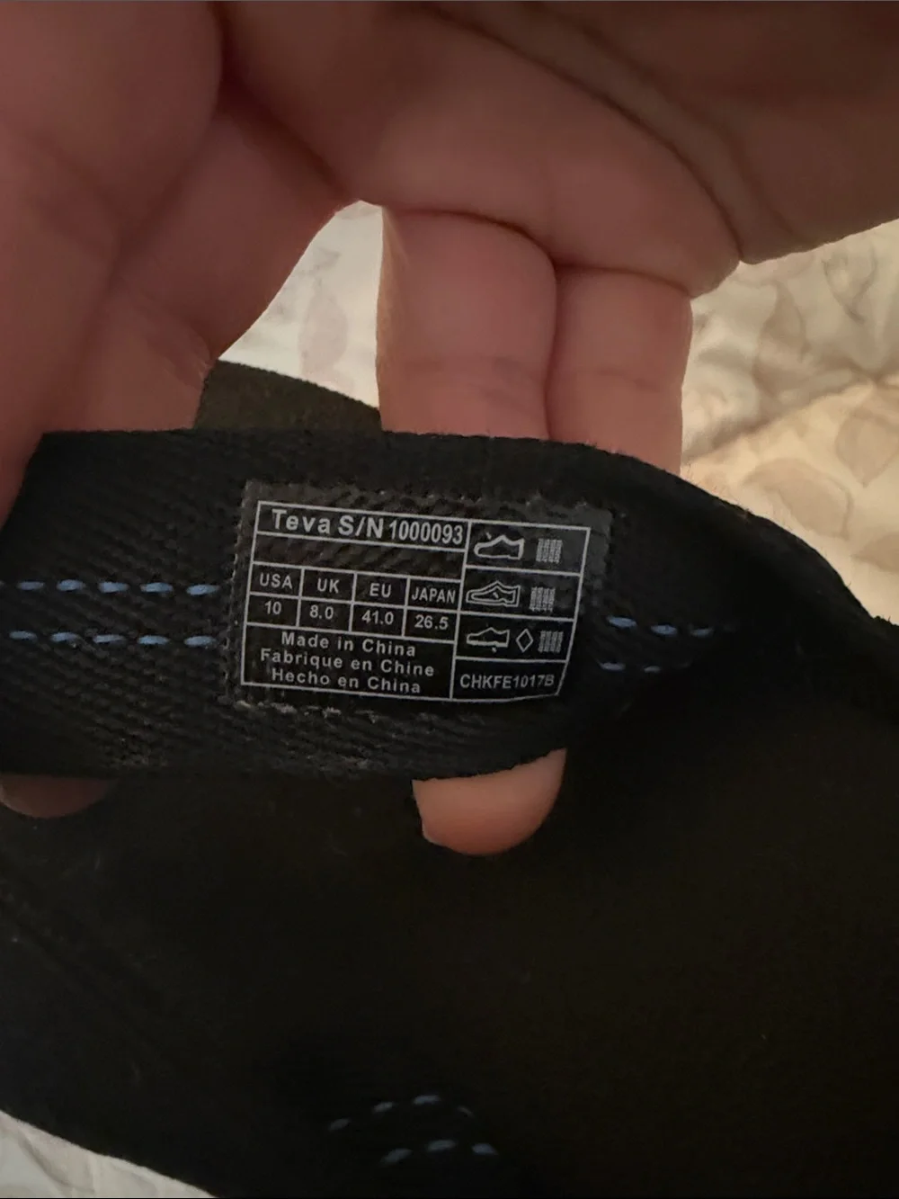 Teva wedge flip